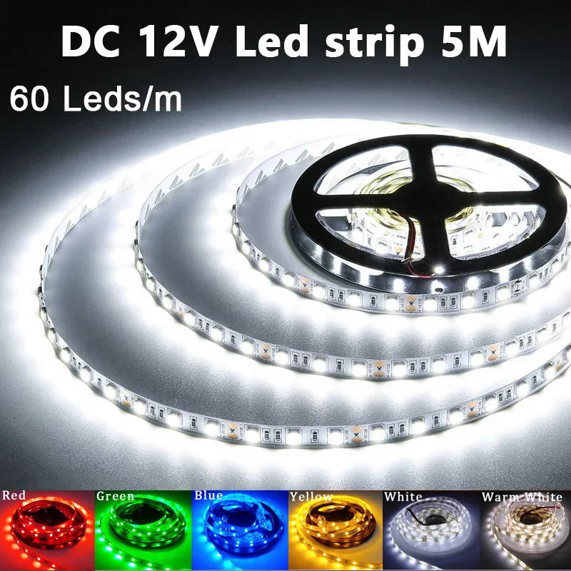 Led Strip Light 5M 300Leds SMD2835 12V